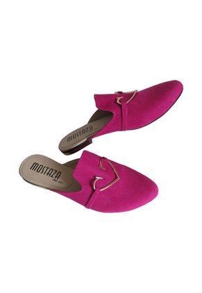 Zueco Fucsia Corazon