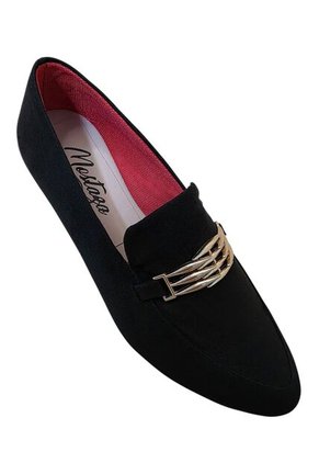 Zapatos  Negros Supremo Con Hebilla