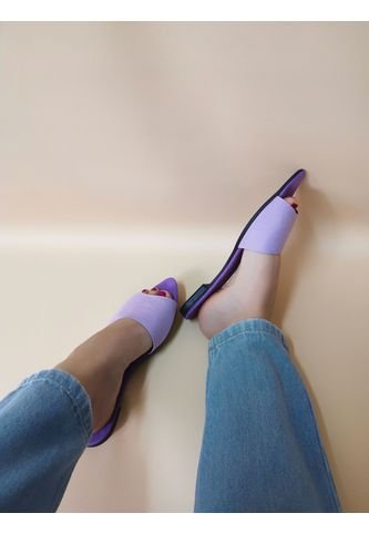 Sandalia Punta Lavande Mostaza