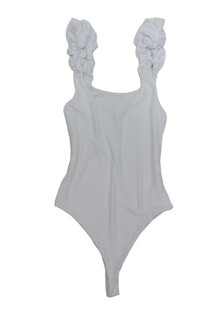 Blusa Body New York Blanca Para Dama