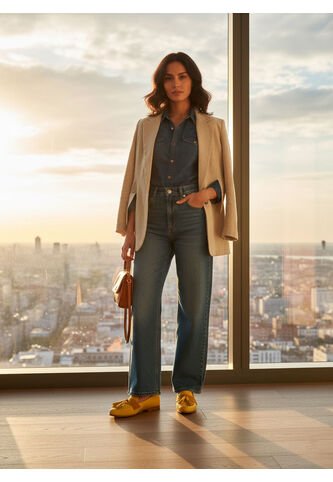 Mocasines Amarillos Con Fajon Mostaza