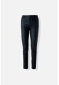 Pantalón De Movies Negro Efecto Cuero Para Mujer 12 de MOVIES