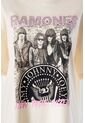 Camiseta De Ramones Regular Fit Para Mujer XL de MOVIES