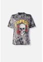 Camiseta De Guns N Roses Relax Fit Para Mujer M de MOVIES