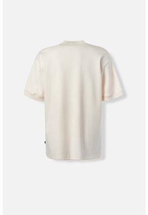 Camiseta De Movies Oversized Fit Marfil Para Hombre L