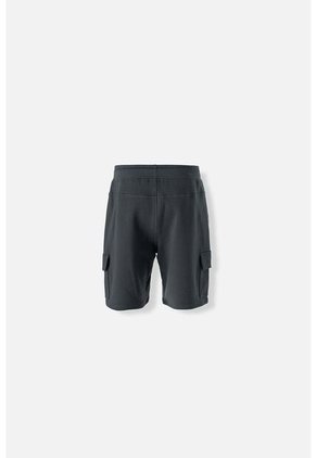 Bermuda De Movies Con Bolsillos Gris Grafito Para Hombre 34