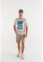 Bermuda De Movies Taupe Tipo Cargo Para Hombre 36 de MOVIES