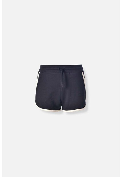 Short De Movies Con Cintura Elástica Negro Para Mujer 10