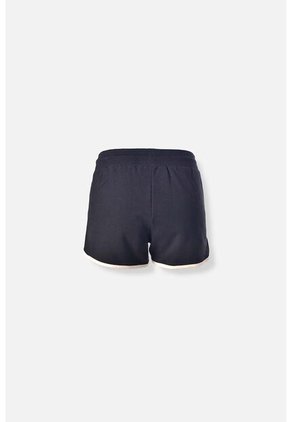 Short De Movies Con Cintura Elástica Negro Para Mujer