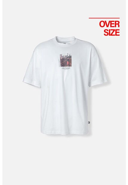 Camiseta De Movies Oversized Fit Para Hombre M