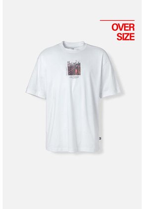 Camiseta De Movies Oversized Fit Para Hombre L