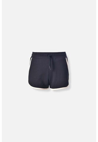 Short De Movies Con Cintura Elástica Negro Para Mujer 8 MOVIES