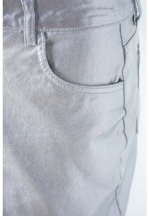 Falda De Movies Plateada Corta Para Mujer 10