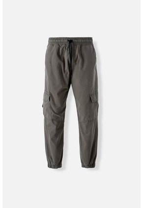 Jogger De Movies Verde Militar Tipo Cargo Para Hombre 36