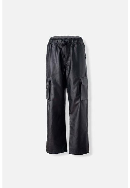Jogger De Movies Negro Con Bolsillos Para Mujer 10
