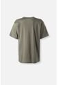 Camiseta De Movies Manga Corta Verde Musgo Para Hombre M de MOVIES