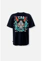 Camiseta De Movies Manga Corta Negra Para Hombre L de MOVIES