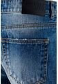 Short De Movies En Denim Tono Medio Con Rotos Para Mujer 10 de MOVIES