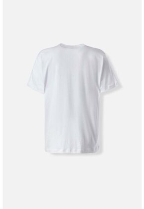 Camiseta De Movies Cuello Redondo Blanca Para Hombre XL
