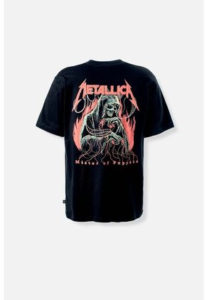 Camiseta De Metallica Relax Fit Para Hombre XS