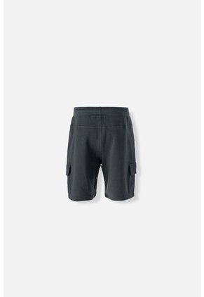 Bermuda De Movies Con Bolsillos Gris Grafito Para Hombre 30