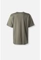 Camiseta De Movies Manga Corta Verde Musgo Para Hombre L de MOVIES