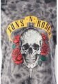 Camiseta De Guns N Roses Relax Fit Para Mujer M de MOVIES