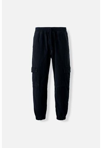Jogger De Movies Negro Con Bolsillos Para Hombre 32 MOVIES