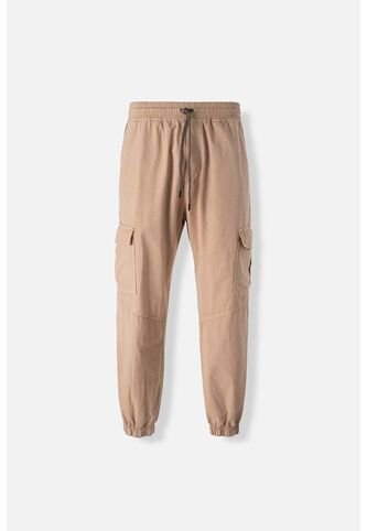 Jogger De Movies Caqui Con Bolsillos Para Hombre 34 MOVIES