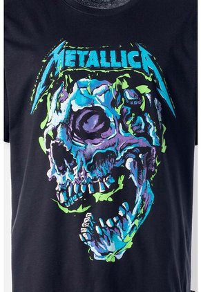 Camiseta De Metallica Regular Fit Para Hombre XL