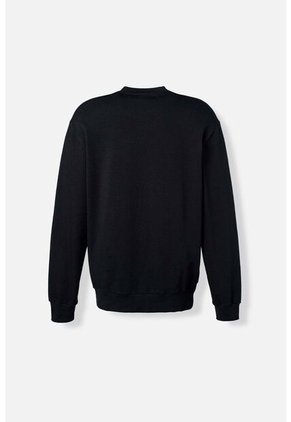 Buzo De Movies Negro De Diseño Cerrado Para Hombre M