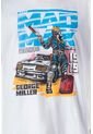 Camiseta De Movies Cuello Redondo Blanca Para Hombre XS de MOVIES
