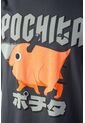 Pijama De Pochita Pantalón Corto Gris Para Hombre M de MOVIES