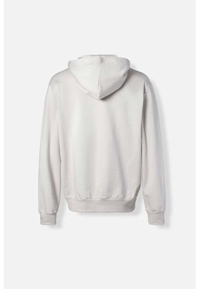 Buzo De Movies Gris Con Capucha Para Hombre L