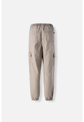 Jogger De Movies Taupe Con Elástico En Cintura Para Mujer 8