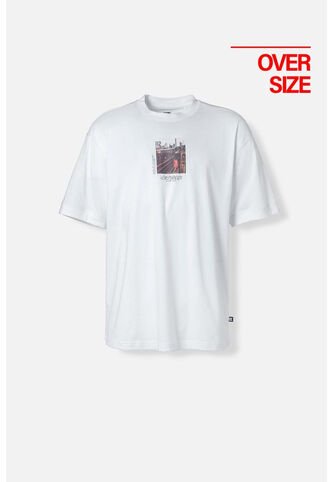Camiseta De Movies Oversized Fit Para Hombre M MOVIES