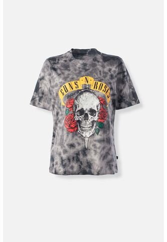 Camiseta De Guns N Roses Relax Fit Para Mujer XL MOVIES
