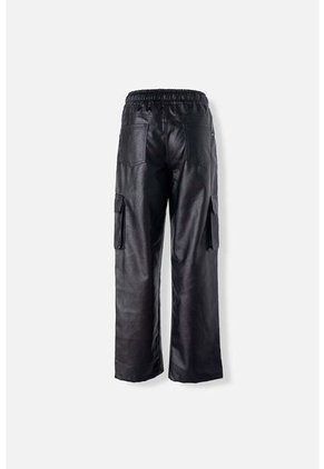 Jogger De Movies Negro Con Bolsillos Para Mujer 6