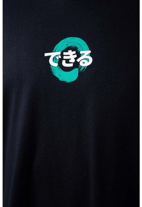 Camiseta De Movies Manga Corta Negra Para Hombre XS