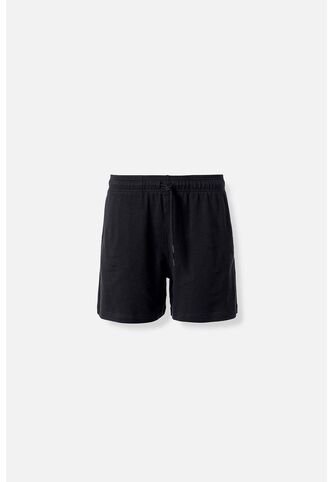 Short De Movies Con Cintura Elastica Negro Para Mujer 12 MOVIES