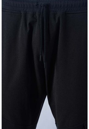 Jogger De Movies Negro Con Bolsillos Para Hombre 30