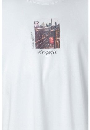 Camiseta De Movies Oversized Fit Para Hombre XS