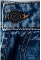 Short De Movies En Denim Tono Medio Con Rotos Para Mujer 10 de MOVIES