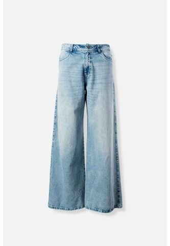 Jean De Movies Denim Con Bota Ancha Para Mujer 10 MOVIES