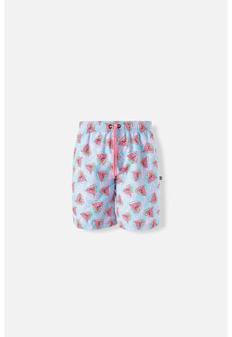 Pantaloneta De Baño De Movies Multicolor Para Hombre M MOVIES