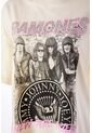 Camiseta De Ramones Regular Fit Para Mujer L de MOVIES