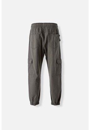 Jogger De Movies Verde Militar Tipo Cargo Para Hombre 32