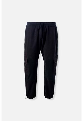 Jogger De Movies Negro Con Bolsillos Para Hombre 32 MOVIES