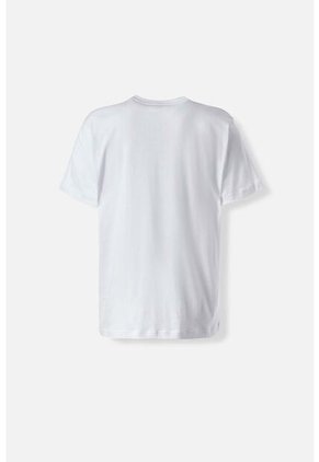 Camiseta De Movies Cuello Redondo Blanca Para Hombre XS
