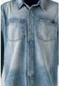 Chaqueta De Movies Tono Medio En Denim Para Hombre S de MOVIES